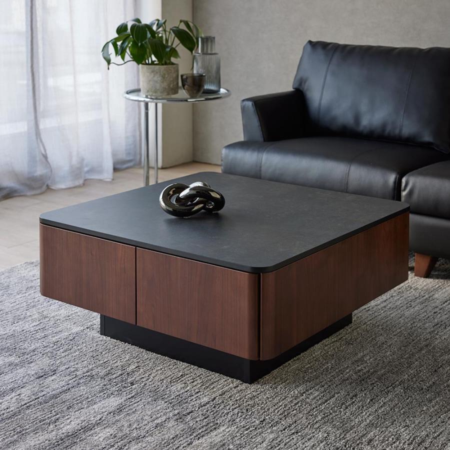 dinos（ディノス） Finuras/フィヌラス 収納付き リビングテーブル 幅