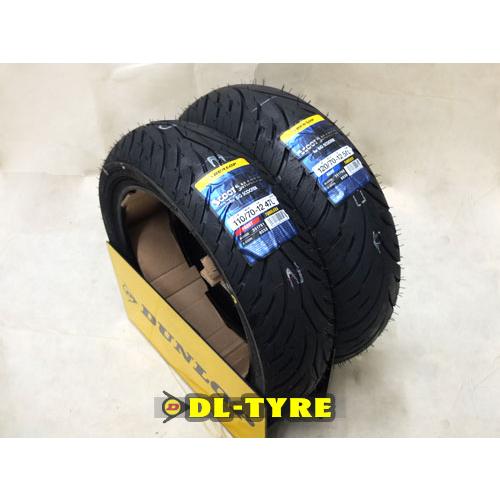 DUNLOP（ダンロップ） [前後セット] 新品 SCOOTSMART2 110/70-12 120