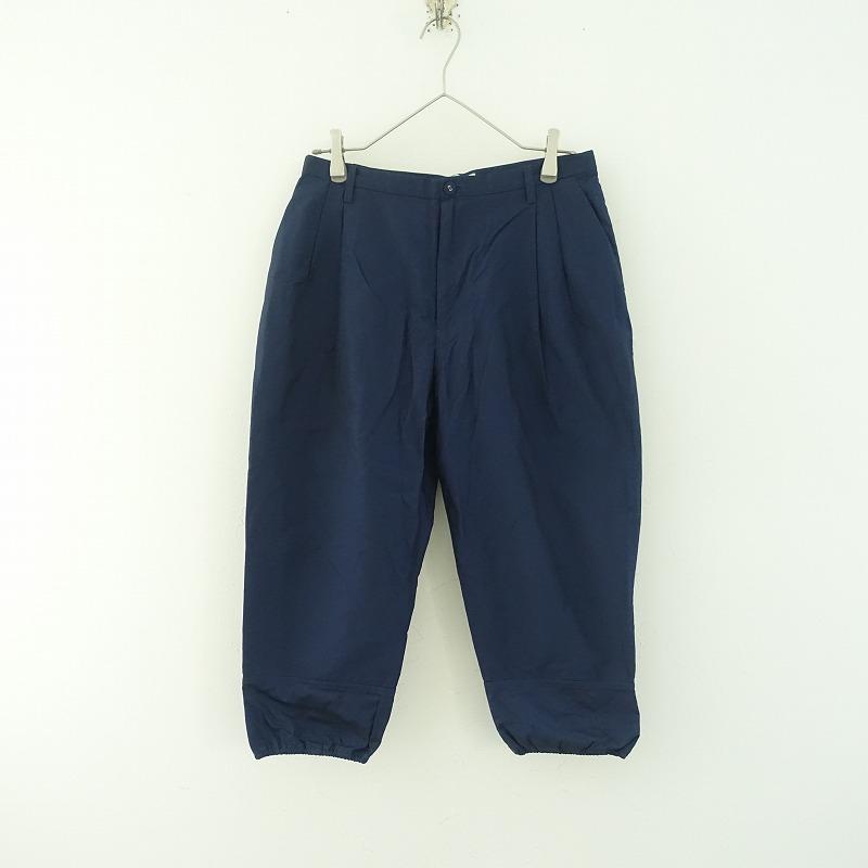 mina perhonen（ミナペルホネン） *valo クロップドパンツ*36ネイビー
