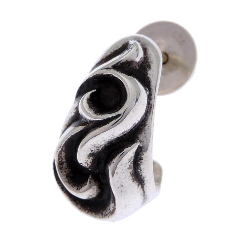 銀座店］CHROME HEARTS クロムハーツ カーブド ティアドロップ ピアス