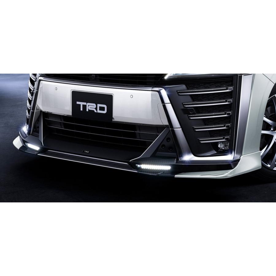TRD ヴェルファイア Z 30系 後期 フロントスポイラー LED付 : デュアル