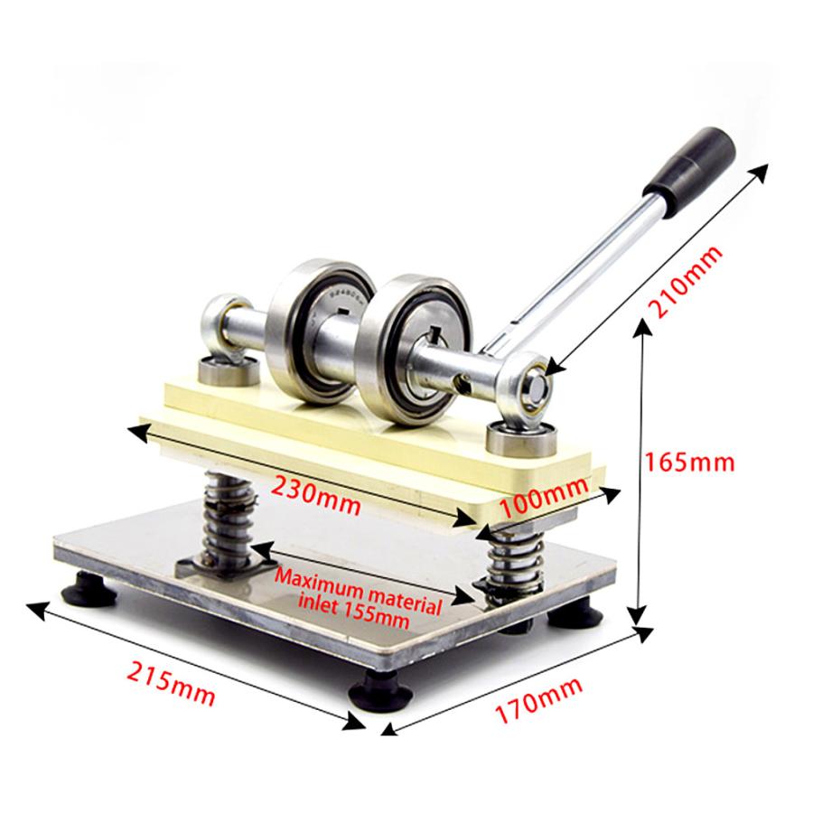 ハンドクリッカー クリッカー 手動式革裁断機 レザー 小型タイプ