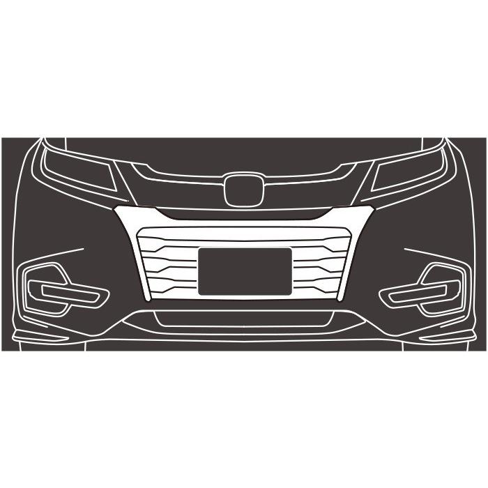 ホンダ（HONDA） オデッセイ RC系 中期：純正 フロントミドルグリル