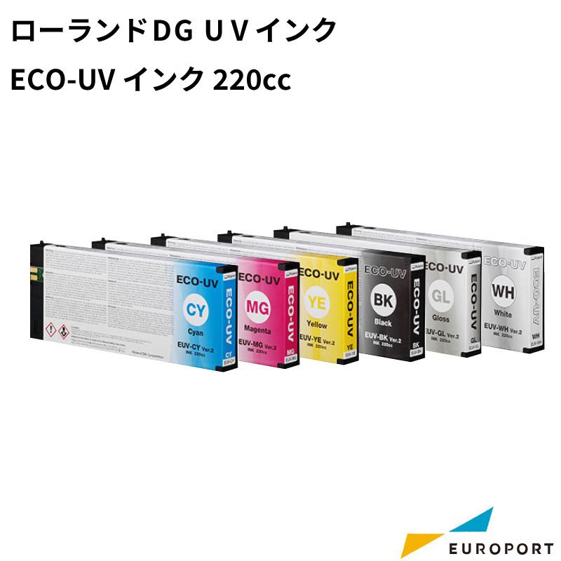 ローランドDG UVプリンター用インク ECO-UVインク 220cc [EUV
