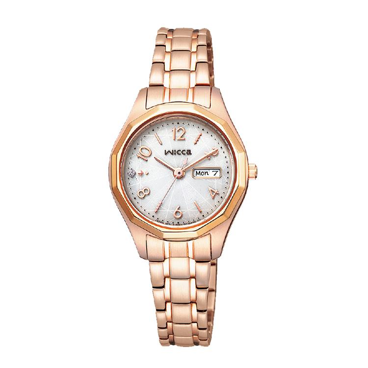 wicca（ウィッカ） ソーラー スワロフスキー ピンクゴールド KH3-568