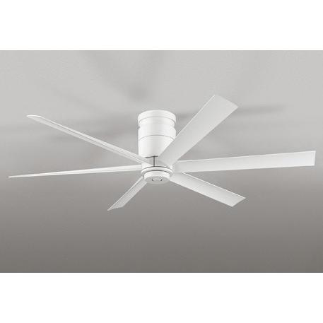 ODELIC（オーデリック） シーリングファン本体 直付専用 ホワイト 6枚