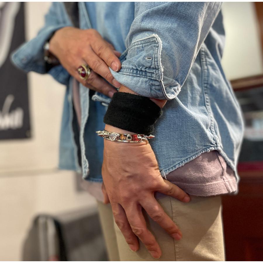 エキシビジョニスト Exhibitionist スパイクバングルナロー Spike