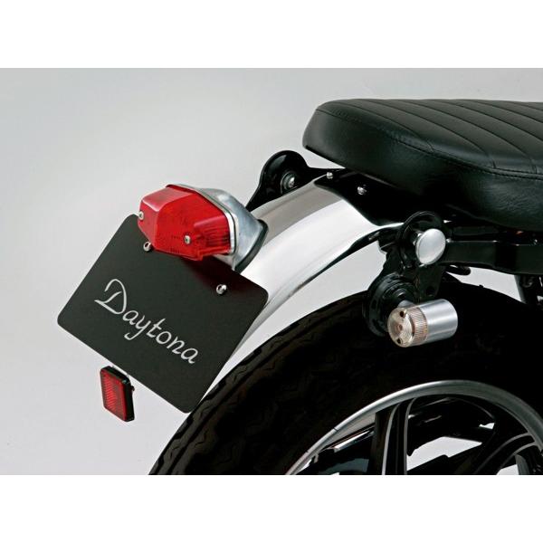 DAYTONA（デイトナ） ステンレスショートフェンダー リア SR400/500用
