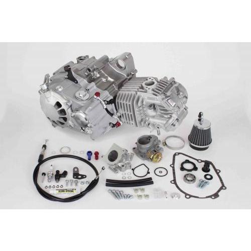 SP武川（タケガワ）コンプリートエンジン (4V+R-181cc/DRY) モンキー