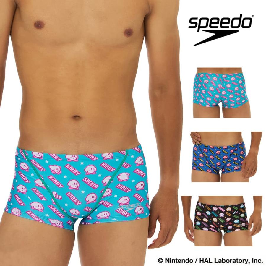 speedo（スピード） 競泳水着 練習用水着 メンズ カービィ1アップ