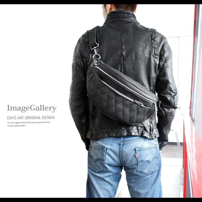 DAYSART（デイズアート） ボディバッグ 本革レザー メンズ ウエスト