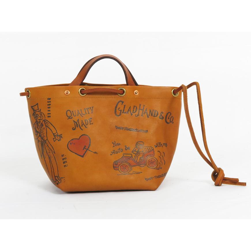 vasco（ヴァスコ） × GLAD HAND グラッドハンド 2WAY レザー 巾着