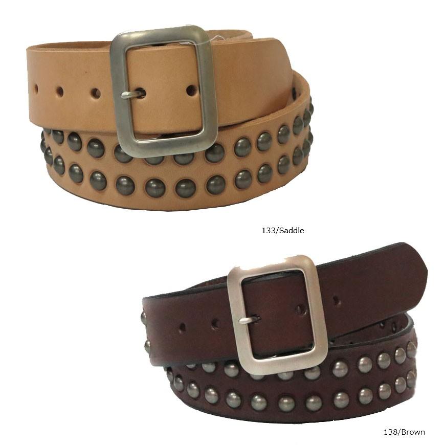 SUGAR CANE レザーベルト スタッズ サドルレザー シュガーケーン