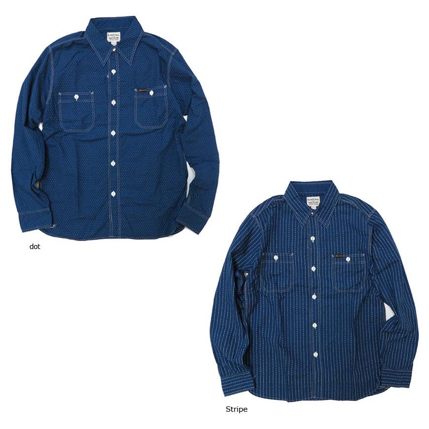 Pherrow's（フェローズ） 長袖 シャンブレー ワーク シャツ L S 720ws