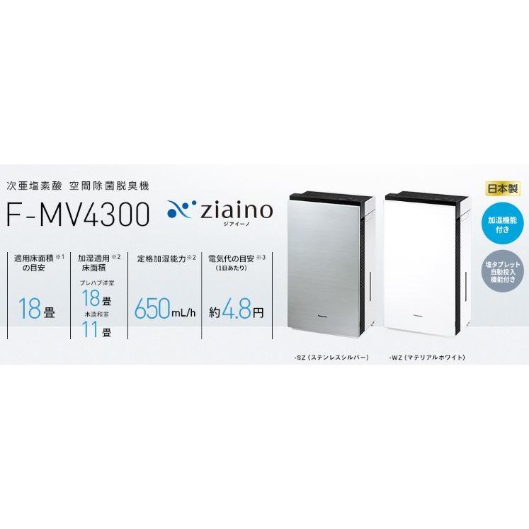 ジアイーノ パナソニック 適応床面積18畳 加湿機能付 次亜塩素酸 空間