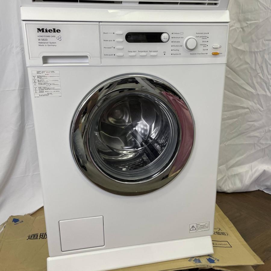 ミーレ (Miele）洗濯機・乾燥機 2点セット W5820WPS T8822C : エコラボ