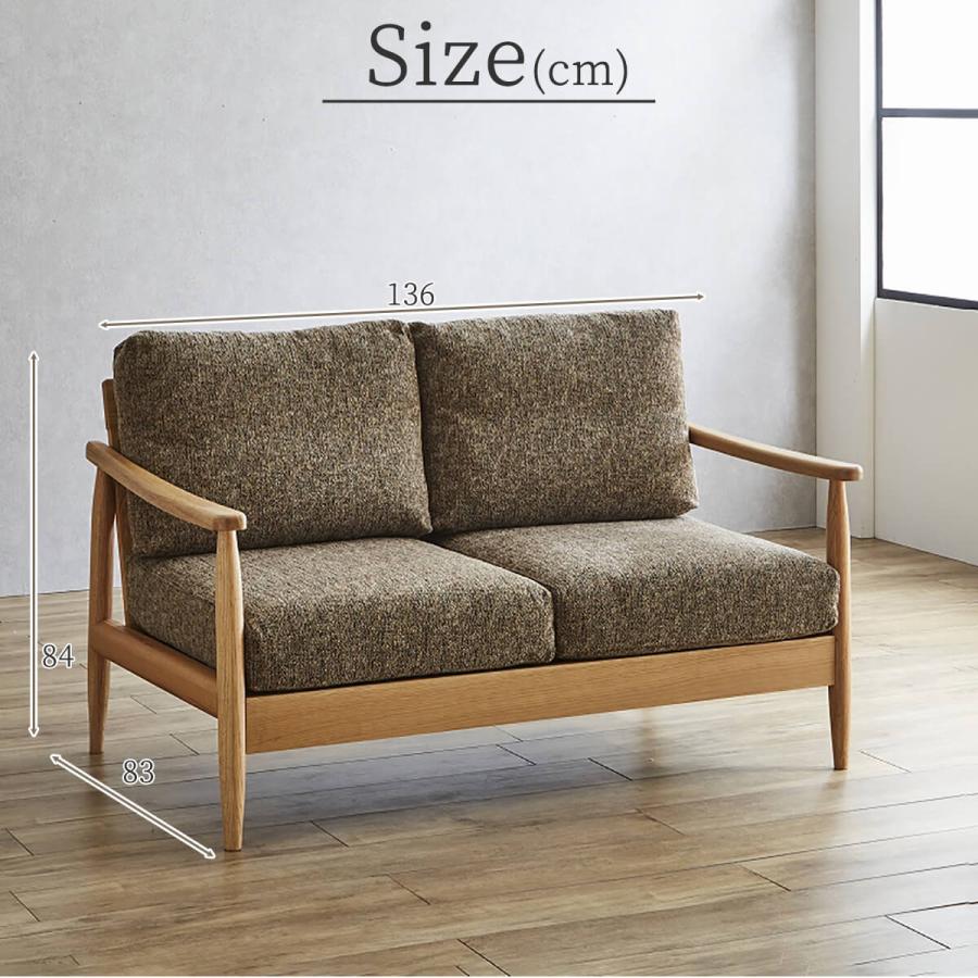 ソファ 二人がけ 二人掛け 2P カバーリング カバーリングソファ 洗える