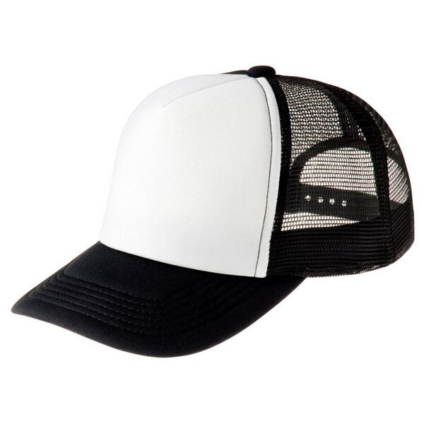 カラー2】イベントメッシュキャップ フロント無地ツートンカラー