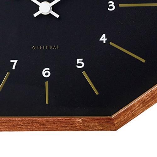 BELMONTE WALL CLOCK BLACK （ベルモンテ ウォール クロック ブラック