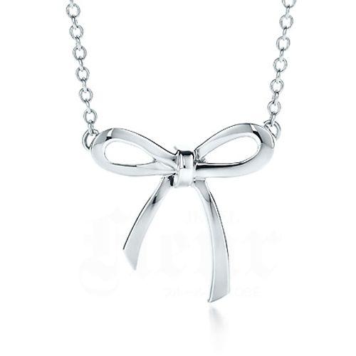 TIFFANY&Co.（ティファニー） ネックレス リボン ペンダント （ミニ