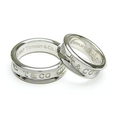 TIFFANY&Co.（ティファニー） ペアリング TIFFANY＆Co. 1837リング