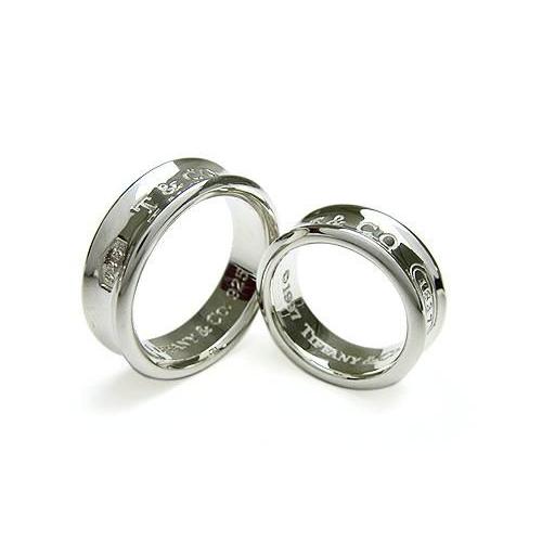 TIFFANY&Co.（ティファニー） ペアリング TIFFANY＆Co. 1837リング