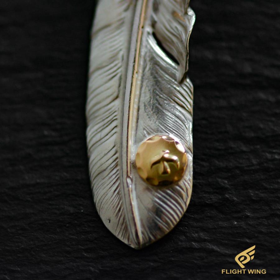 goro's（ゴローズ） 【中古】金爪メタル付き特大フェザー(左) / Goro's