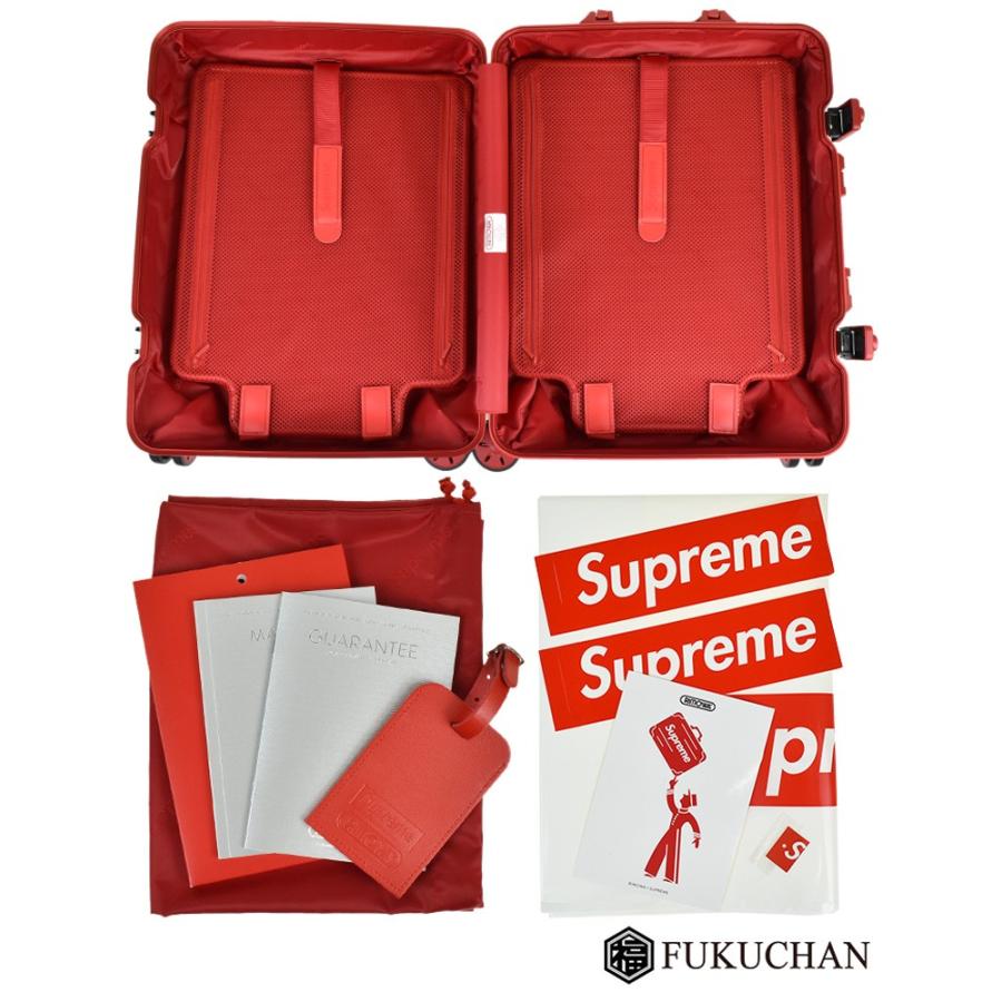 Supreme×RIMOWA/シュプリーム×リモワTopas Multiwheel 45L Red