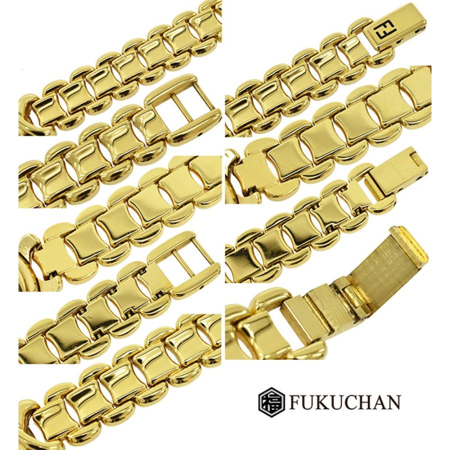 FENDI（フェンディ） レディース ウォッチ 腕時計 ゴールド×シェル文字