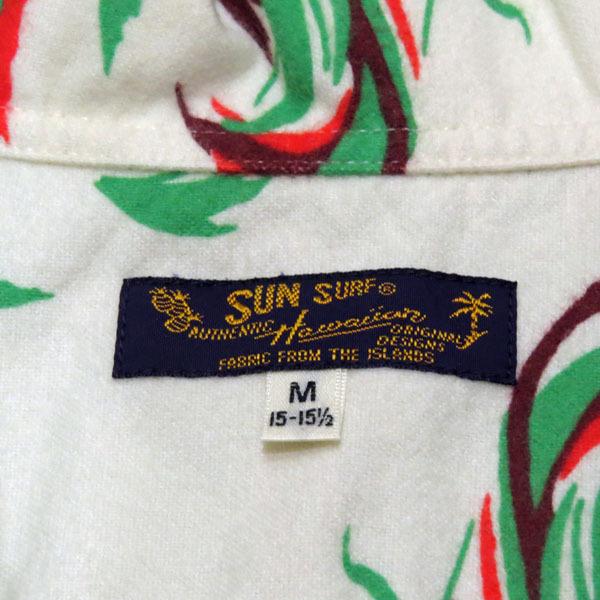 SUN SURF 【売切れ】サンサーフ Sun Surf 長袖冬用アロハシャツ COCK