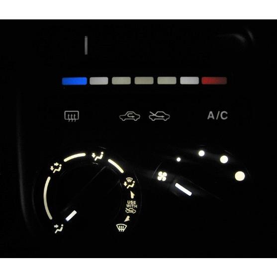 スズキ（SUZUKI） LAPIN ラパン HE22S マニュアルエアコンパネル照明用