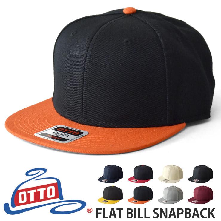 Otto（オットー） 帽子 キャップ フラットビルキャップ ストレートつば