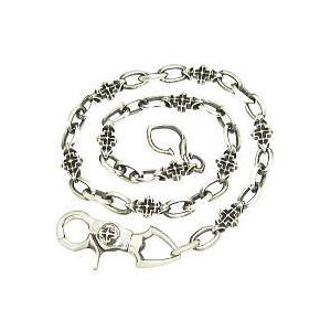 クロスシルバーウォレットチェーン Sフック Enemy(エネミー