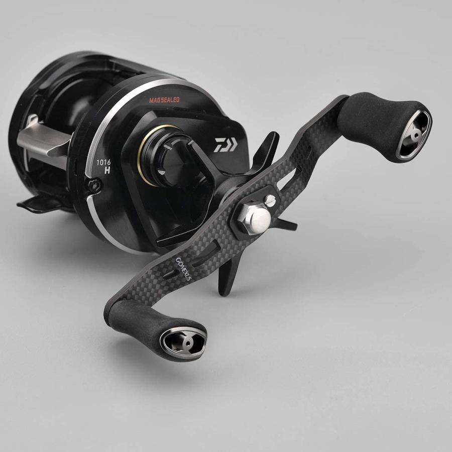 ベイトリール カーボンクランクハンドル 95mm 7×4mm穴対応 シマノ