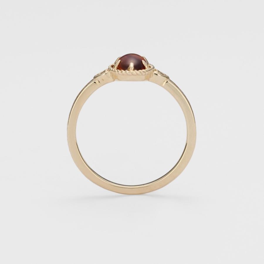 agete（アガット） K5アンバーピンキーリング : マルイ(丸井)Yahoo!店