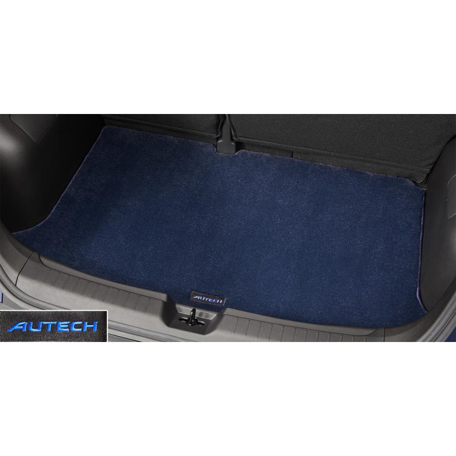 ノート ノート/NOTE E13：純正 ラゲッジカーペット（ブルー 2WD