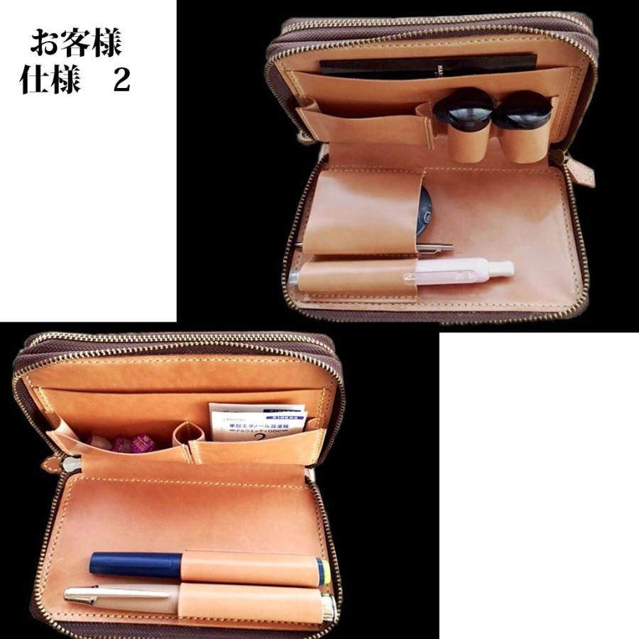 ラウンドファスナー インスリン ケース ポーチ バッグ ダブル