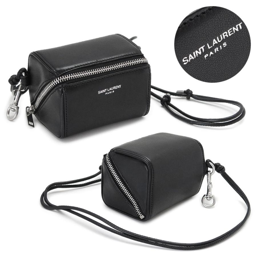 SAINT LAURENT サンローラン ミニ ポーチ フラグメント ジップボックス