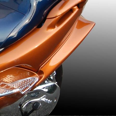 マジェスティ125／リヤアンダーカウル(未塗装品） : 2りん4りん