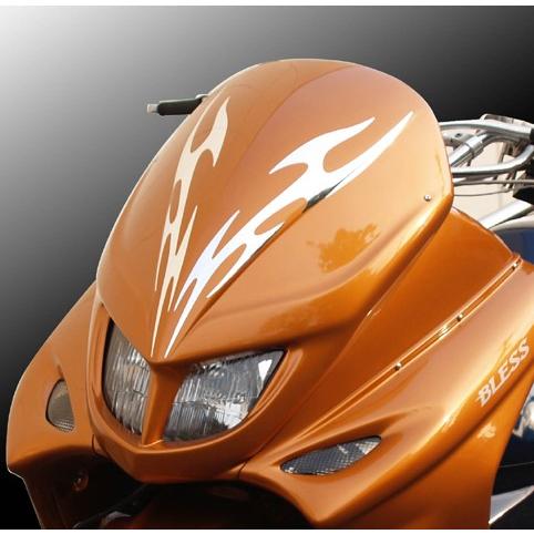 マジェスティ125／フロントフェイスカウル(未塗装品） : 2りん4りん