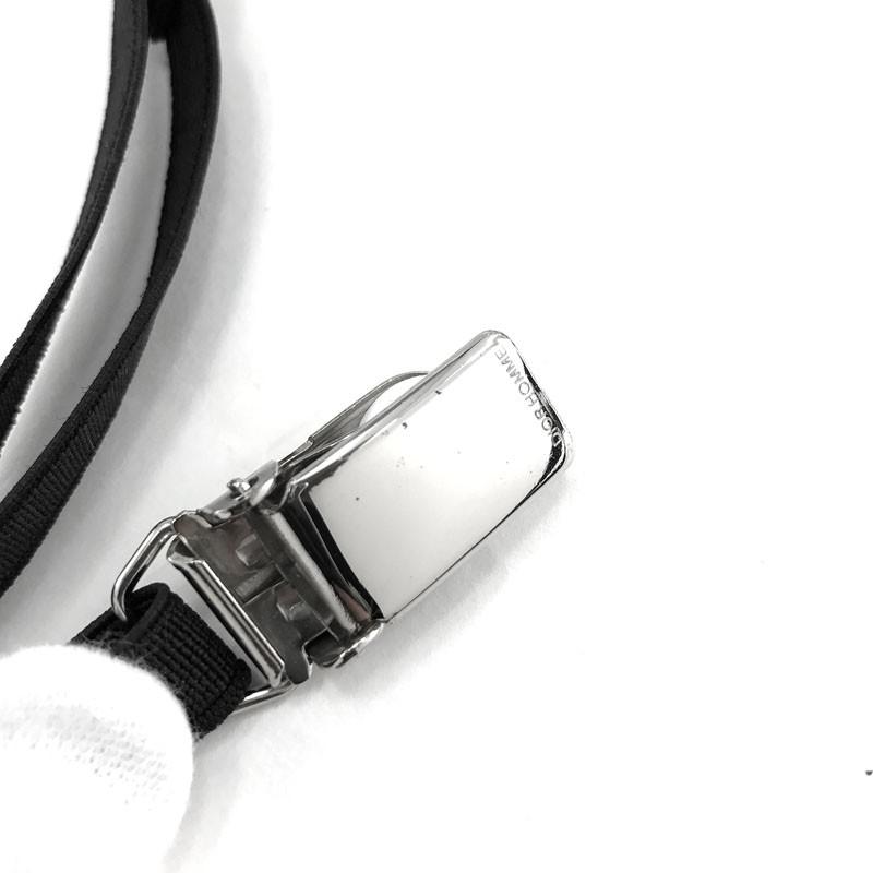 Dior HOMME ディオール オム サスペンダー Homme レザー ブラック