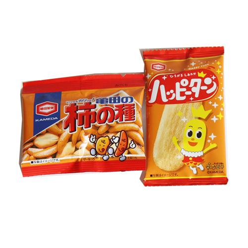 詰め合わせ（全国送料無料）亀田製菓のロングセラー商品！ミニサイズの