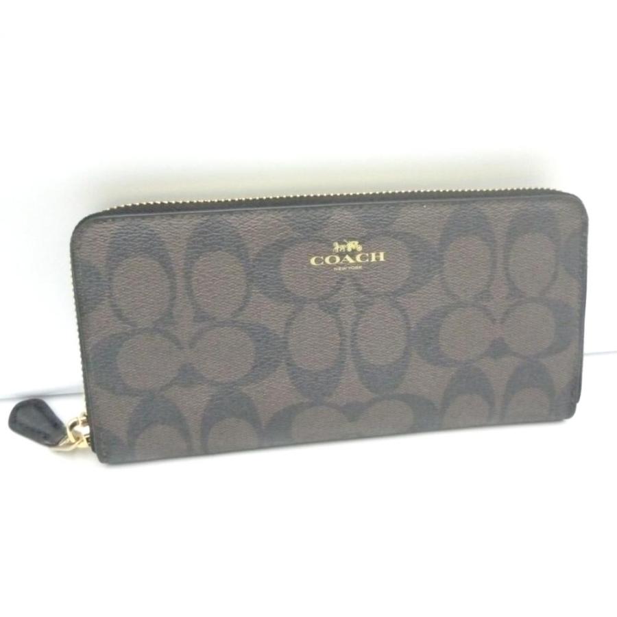 COACH（コーチ） 財布 長財布 レディース メンズ ラウンドファスナー