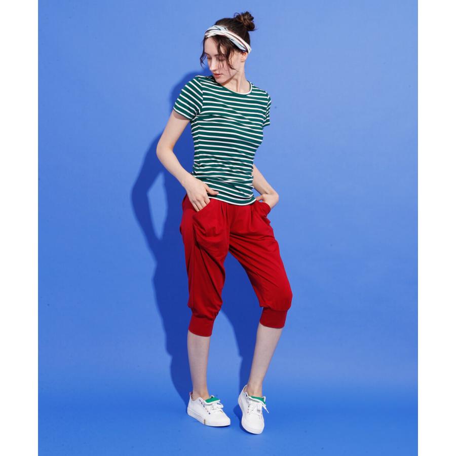 サルエルパンツ ハイウエスト レディース 送料無料 サルエル パンツ