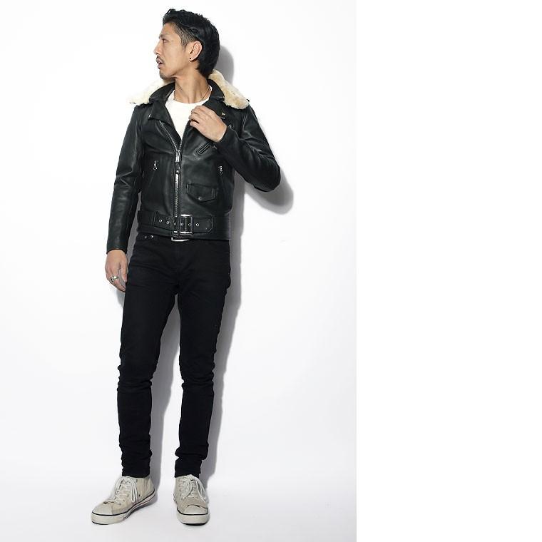 Schott N.Y.C（ショット） 【ポイント10倍】Schott 襟ボア ライダース