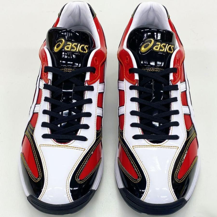 ASICS（アシックス） 【サイズ交換送料無料】ブラック×レッド 野球