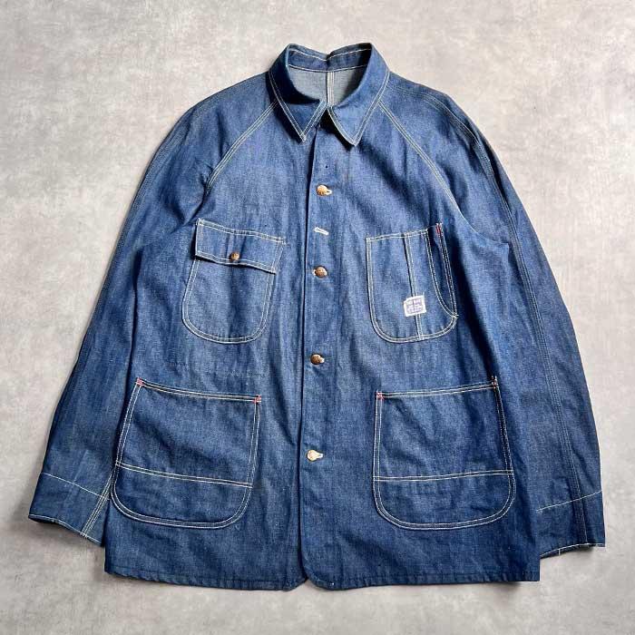 VINTAGE 40's PAYDAY DENIM CHORE JACKET UNION MADE ヴィンテージ 40