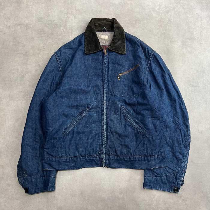 Sears（シアーズ） 60'S SEARS Blanket Lined Denim Zip Jacket 60年代