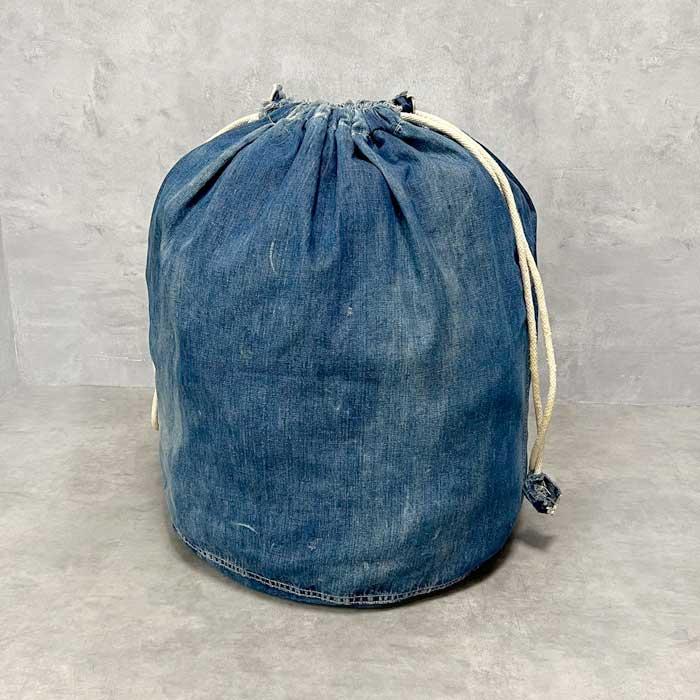 30-40'S U.S MILITARY Denim Laundry Bag 30-40年代 U.Sミリタリー