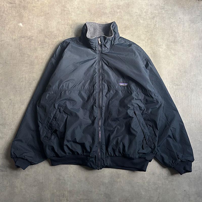 00'S PATAGONIA Shelled Synchilla Jacket L/NAVY 00年代 パタゴニア